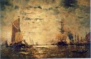 unknow artist Seascape, boats, ships and warships. 76 china oil painting reproduction